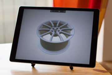 Compass Pro Holding an iPad Pro